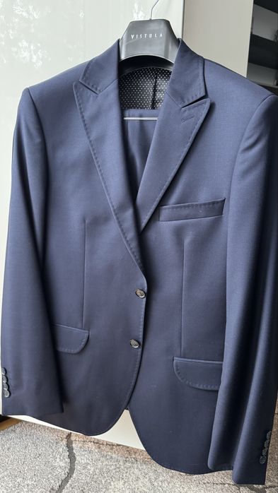 Garnitur męski Vistula granatowy