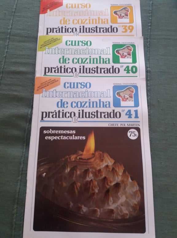 Curso Internacional de Cozinha - Chefe Pol Martin - 49 volumes e capas