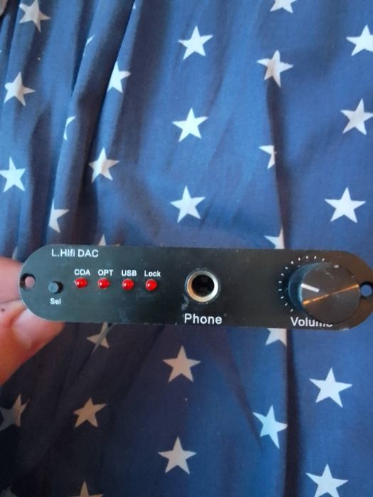 Przetwornik DAC na 8 x TDA1387 z zasilaczem