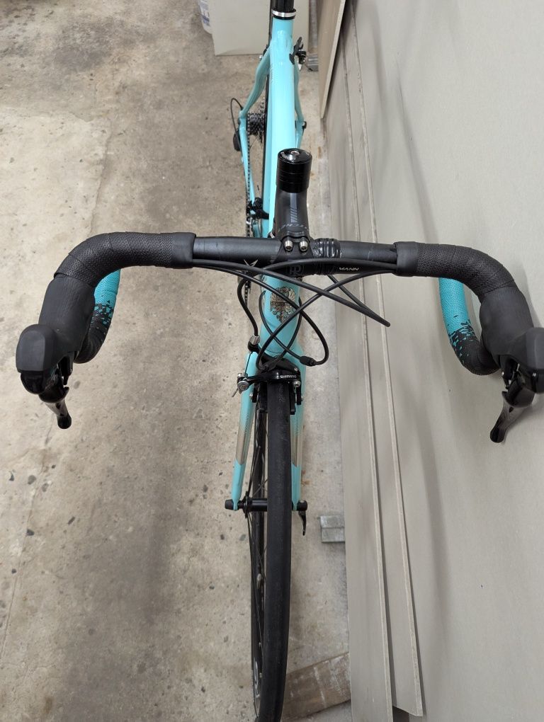 Rower Bianchi Via Nirone 7 105 roz. 55 celeste