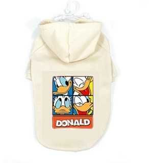 Bluza z kapturem dla psa ubranko Disney Donald roz. M