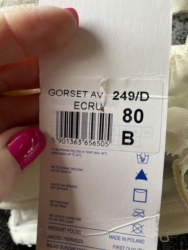 Gorset 249/D rozm 70A, 75A, 80B (388)