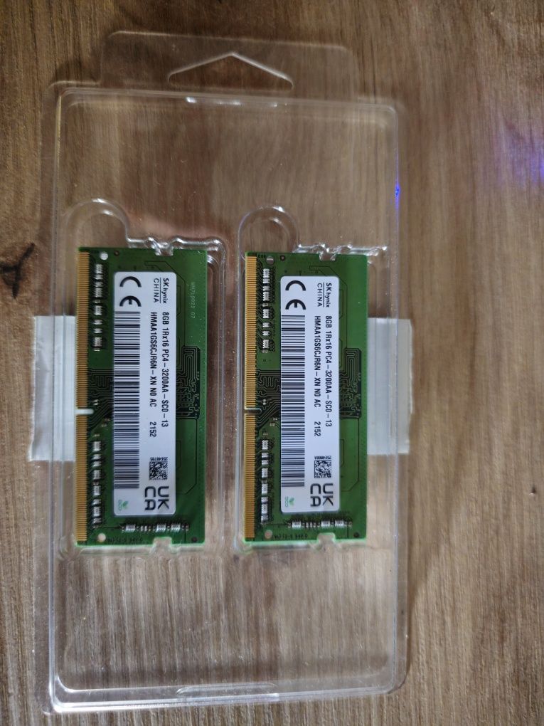 Pamięć Ram 16GB 2X 8GB DDR4 3200MHZ