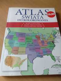 Atlas Świata do kolorowania