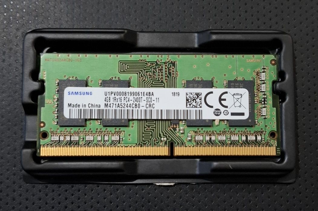 Оперативная память SAMSUNG SODIMM DDR4 4GB 2400Mhz M471A5244CB0-CRC