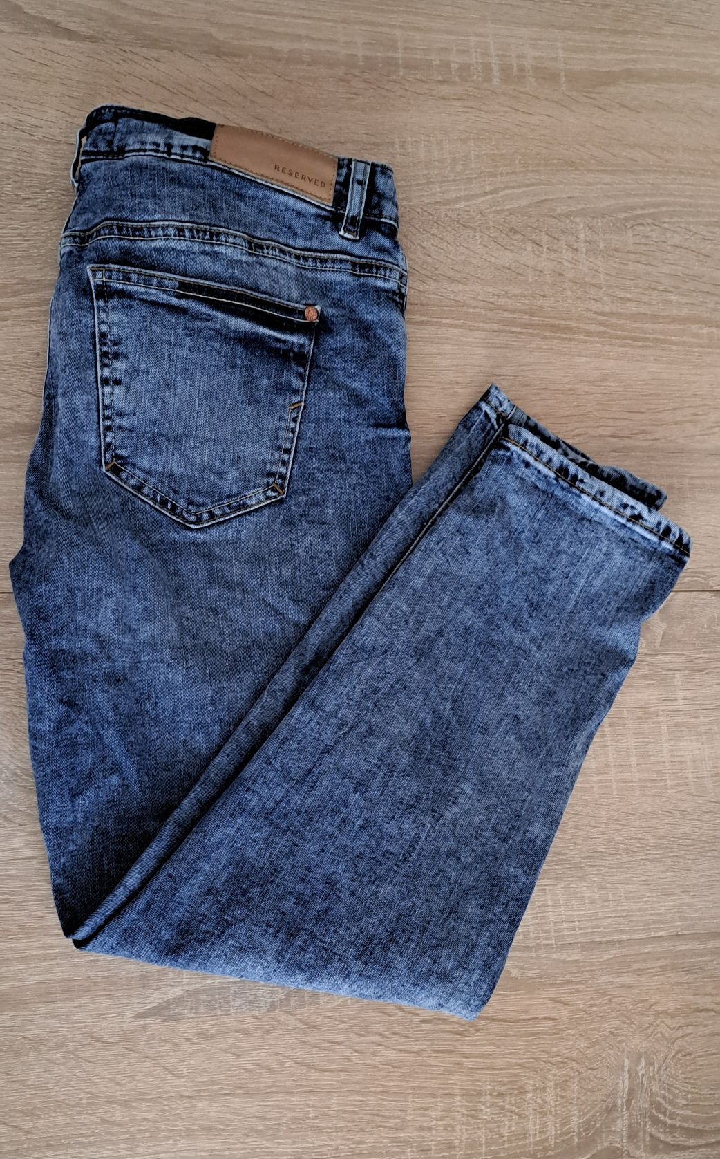Spodnie mom jeans 38