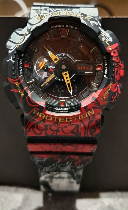 Relógio Limitado G-shock X One Piece