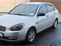 Hyundai Accent 2006-2010 Накладки на зеркала BMW-style (2 шт)
