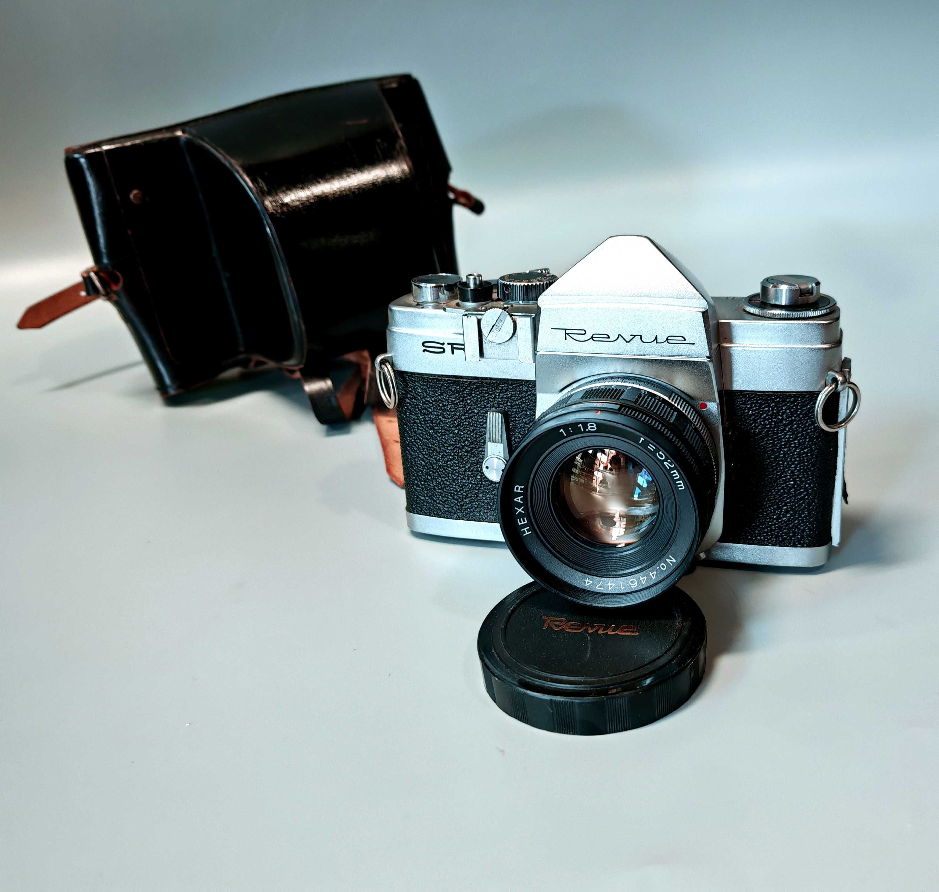 Aparat Konica FP REVUE SR +Hexar 52mm Kolekcjonerski Unikat Super Stan