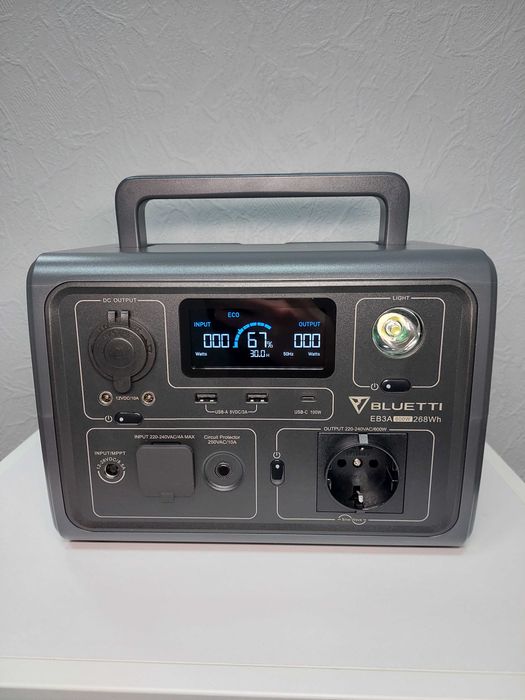 Зарядна станція Bluetti EB3A Refurbished (В наявності Київ + Гарантія)