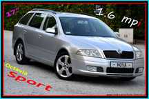 Skoda Octavia Skoda Octavia SPORT 1.6 mpi 102ps alu 17'' Climatronik PDC