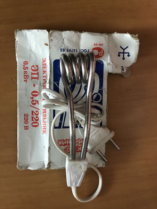 Электрокипятильник 0.5 ват