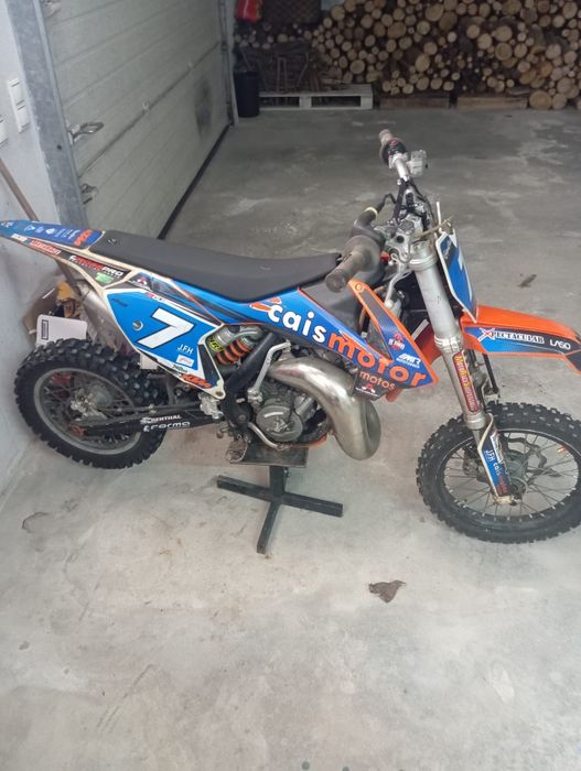 Moto KTM 65 criança