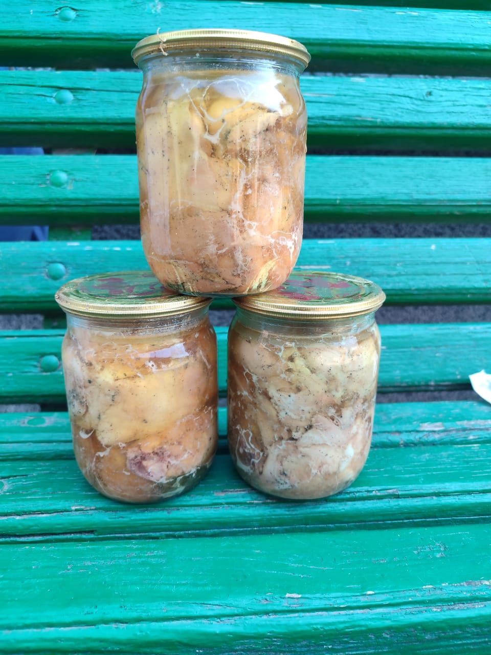 Тушонка домашня (кролик, курка)