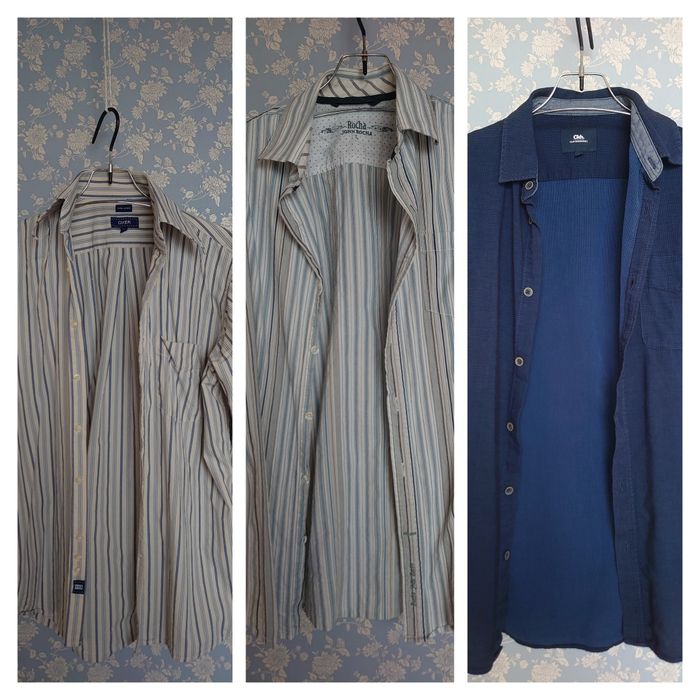 Рубашки мужские р-р L