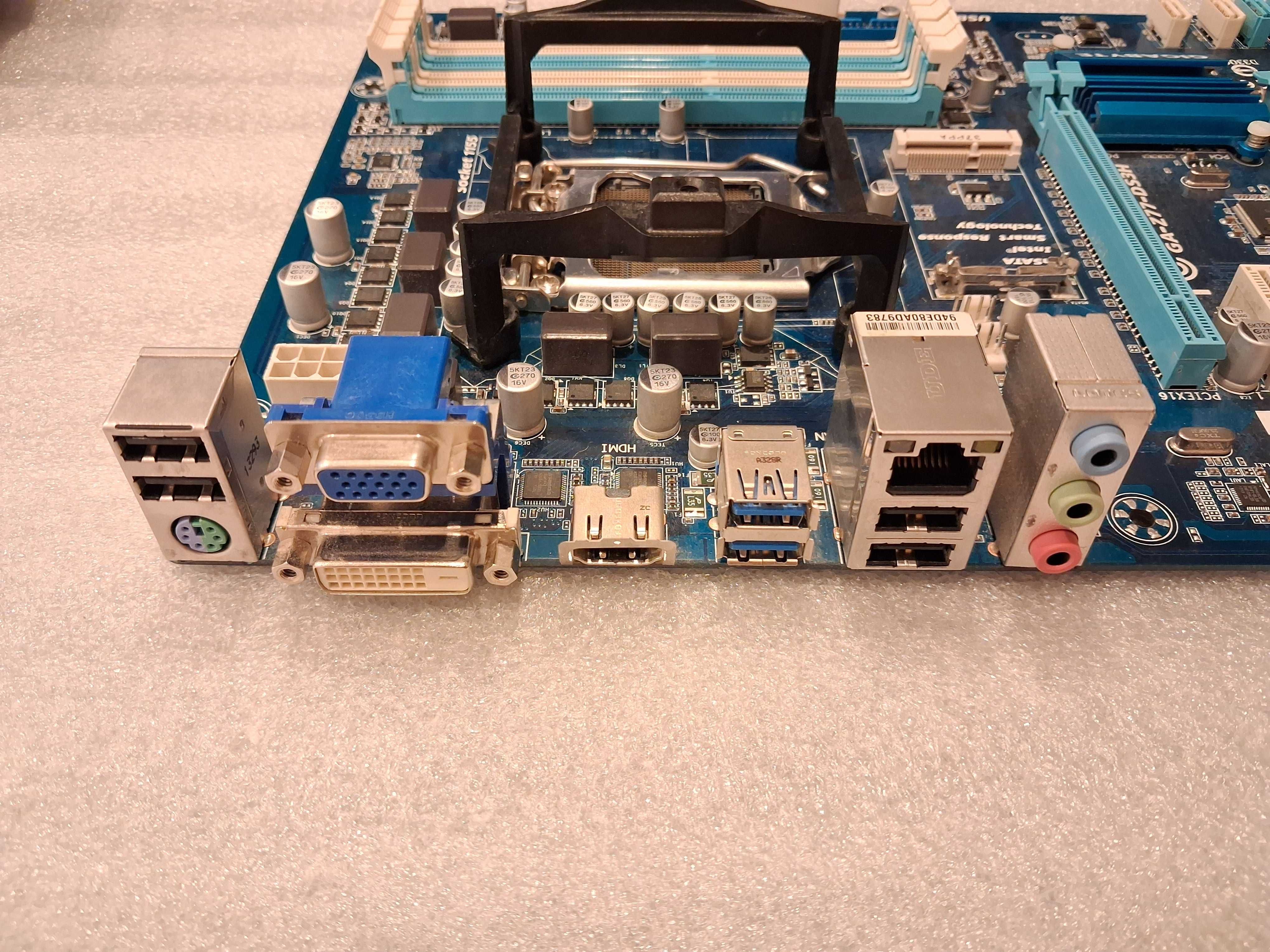 Płyta główna Gigabyte GA-Z77-DS3H S1155 DDR3 mSATA REV:1.1 Chłodzenie