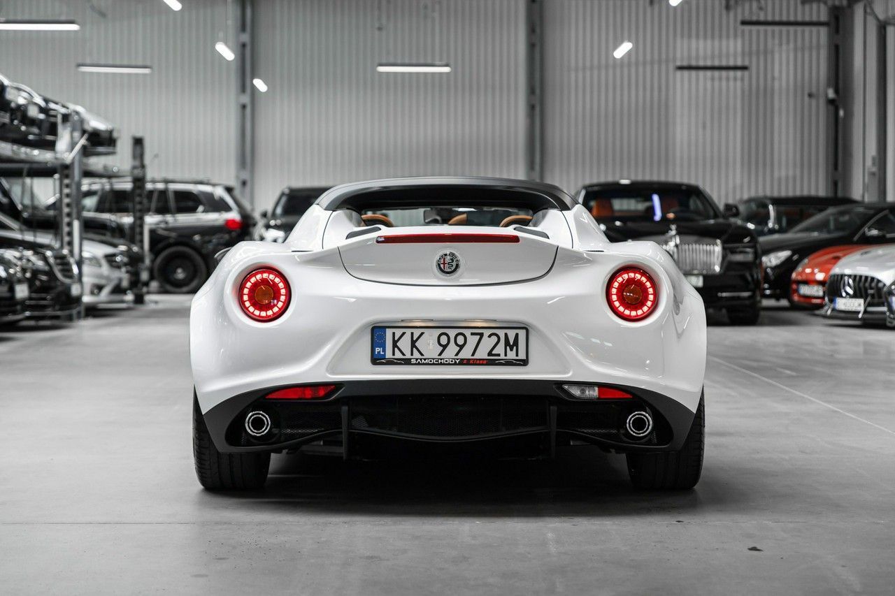 Alfa Romeo 4C SPIDER, Salon PL, Jeden Właściciel, Niski Przebieg, Faktura VAT
