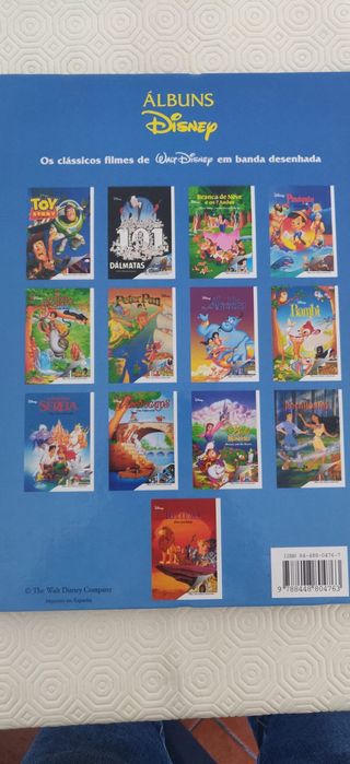 Coleção de clássicos da Disney em EN e PT