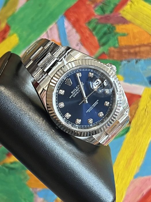 Rolex Datejust 41 Nowy / Nienoszony / Kompletny zestaw / Białe złoto