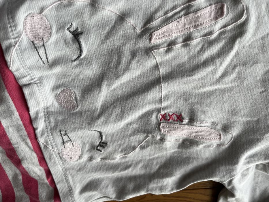 Pajac/ piżamka dla dziewczynki. Rozmiar 86.