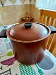 Panela em inox revestimento antiaderente 24cm