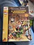 Livro Geronimo Stilton O manuscrito misterioso (nr 1)