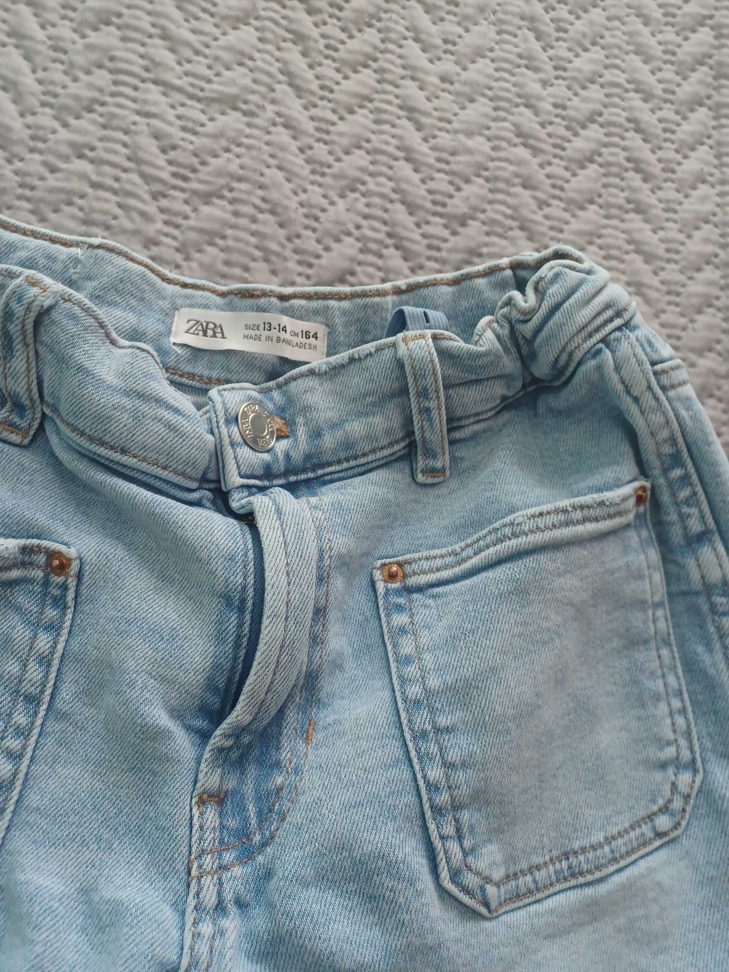 Jeansy Zara rozmiar 164