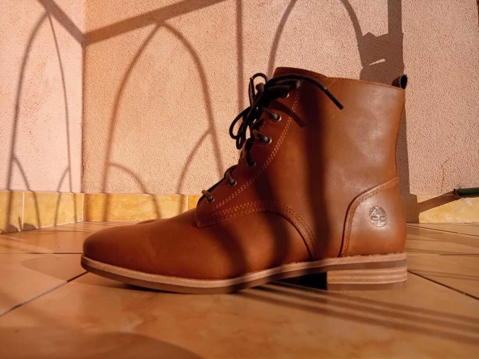 Timberland trzewiki botki damskie 39 jak 38 wkładka 25cm skóra