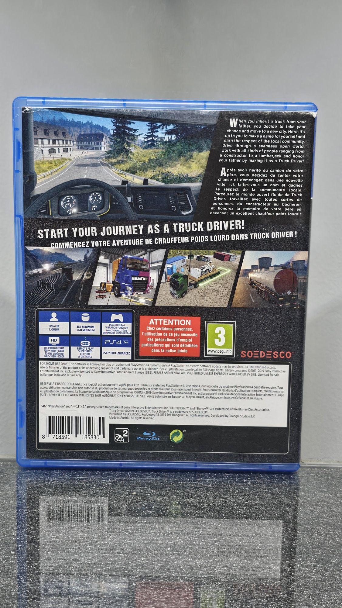 Truck Driver Simulator On the Road PS4 PlayStation 4