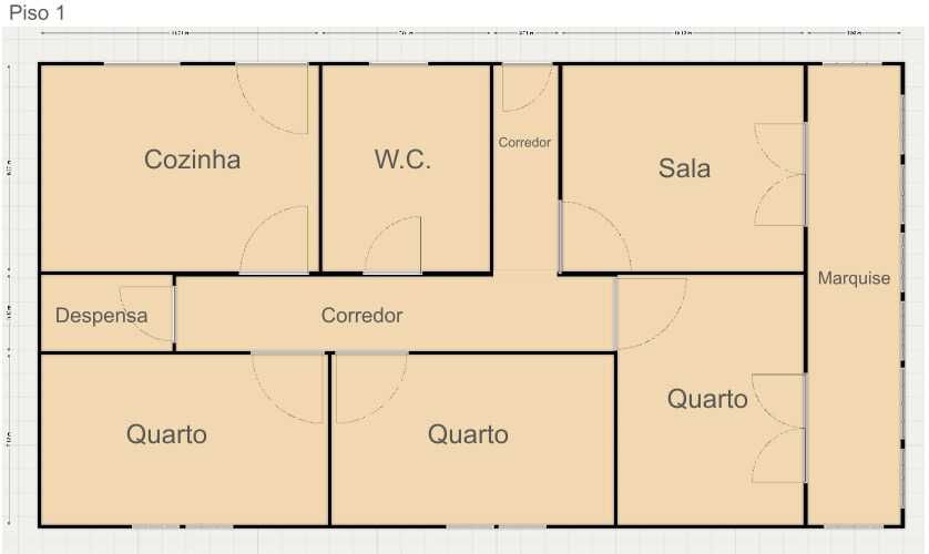 Moradia independente com 2 habitações T3+T3 com garagem