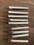 Metalowe spinki, klipsy fryzjerskie 7,5cm NOWE