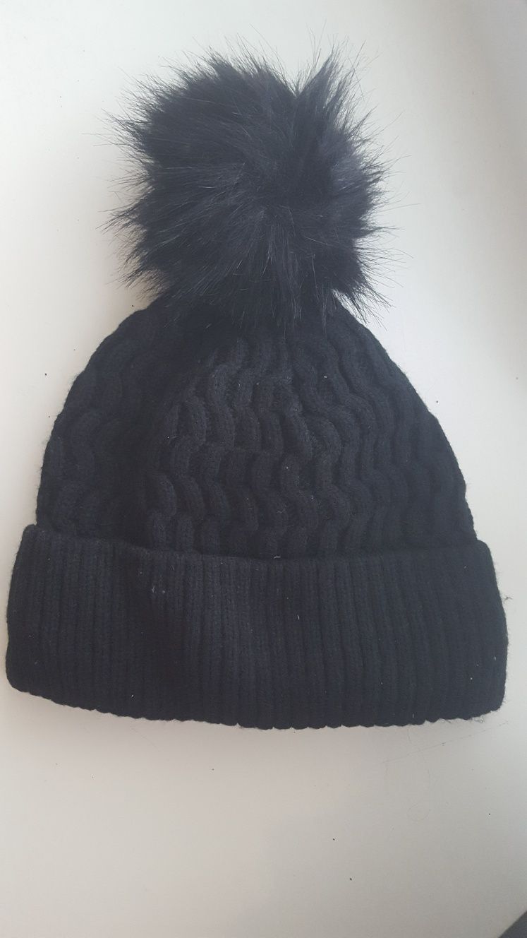 Зимова шапка рукавички