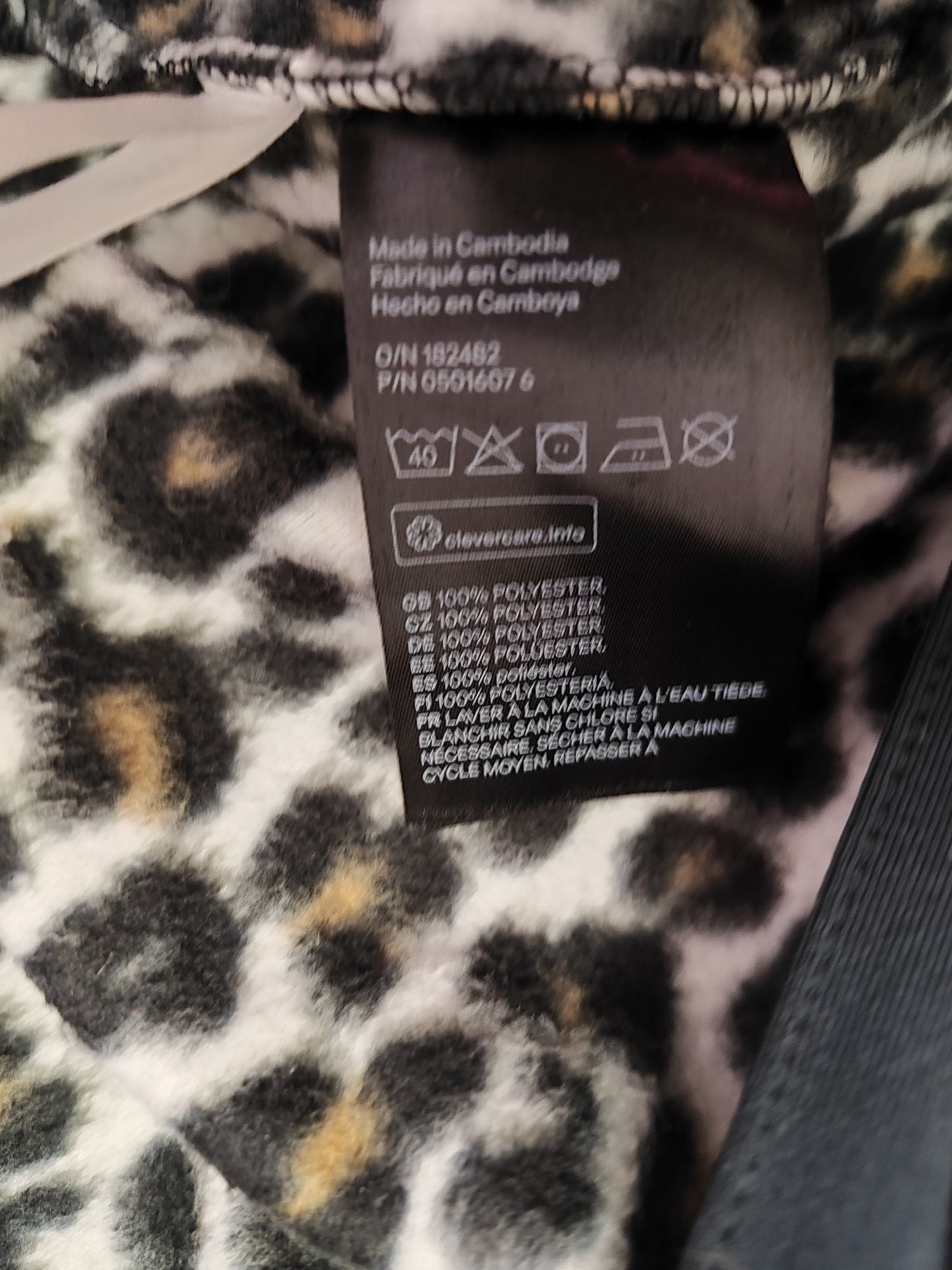 Флисовая  поддева, комбинезон  новый H&M р.110