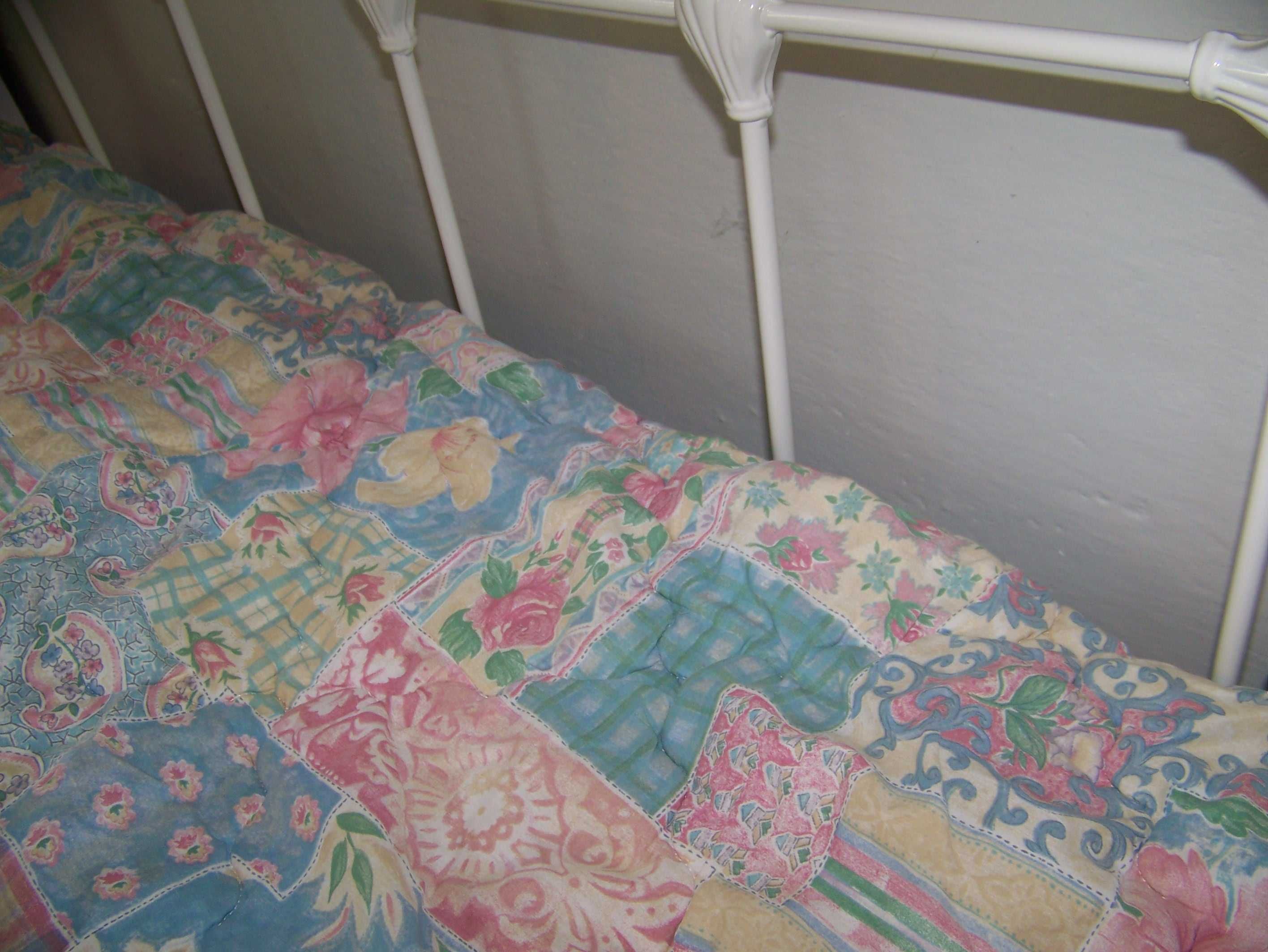 narzuta na łóżko w stylu patchwork 190/226 cm