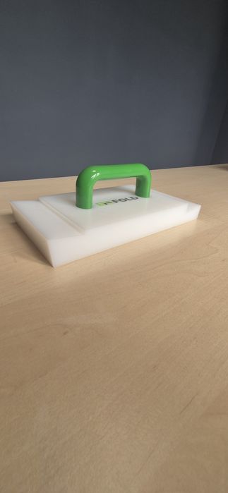 Оправка до фальцю з ручкою HDPE 290х140мм