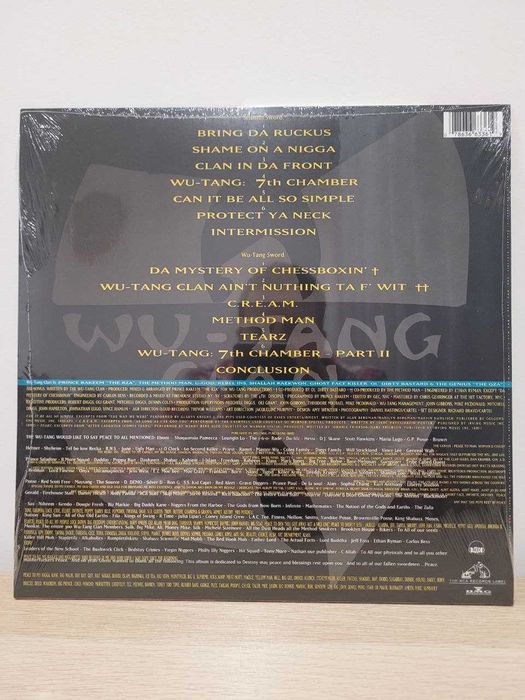 Вінілова платівка Wu-Tang Clan - Enter The Wu-Tang (36 Chambers)(НОВА)