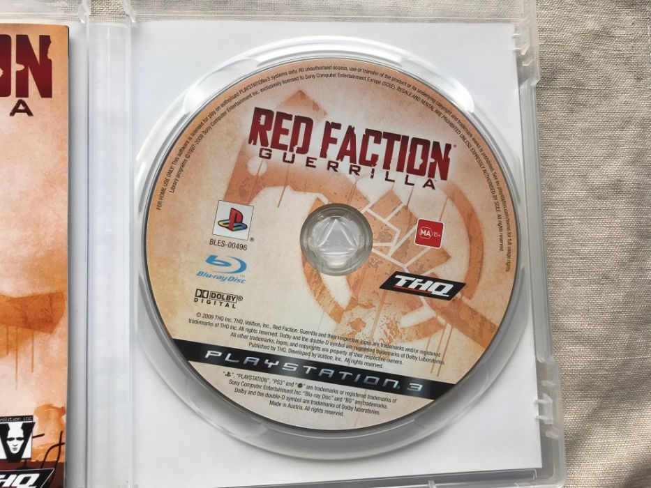 Jogo PS3 - "Red Faction Guerrilla"