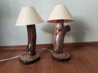 Drewniane Lampki Nocne