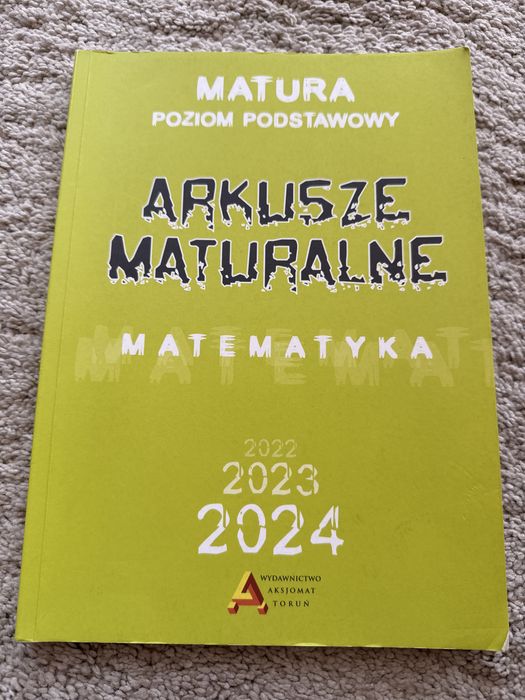 Arkusze maturalne z matematyki
