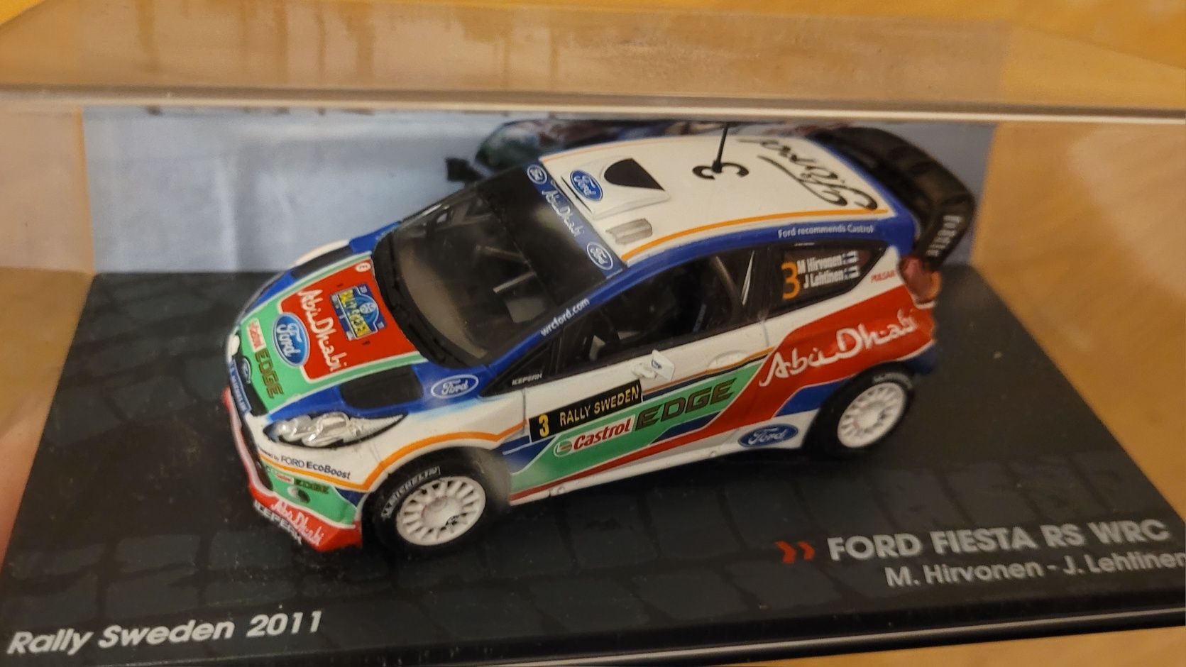 Ford Fiesta WRC rajdowy model w skali 1:43