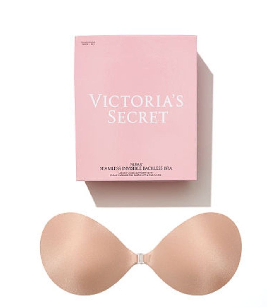 Бюстгальтер на силіконі Victoria Secret seamless invisible bra,C-D