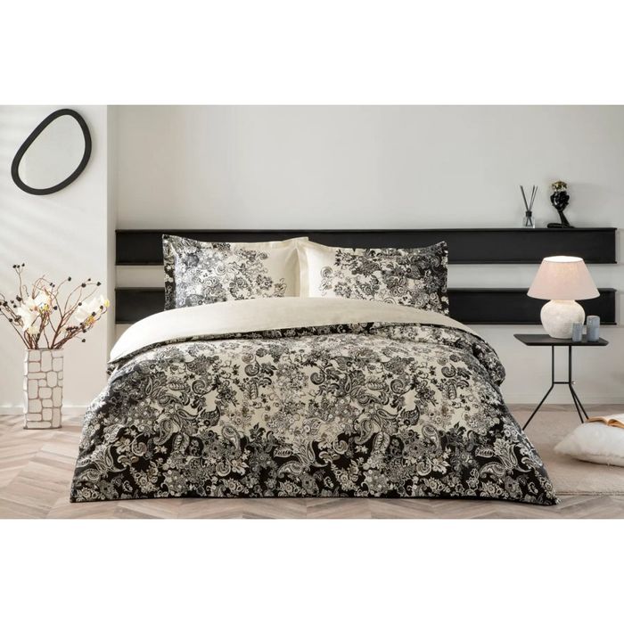 Постельное белье Tac сатин евро абстрактные дизайны