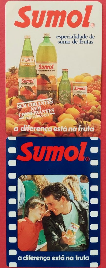 SUMOL - Calendários Bolso