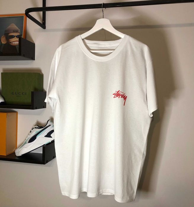 Футболка Stussy (red logo)