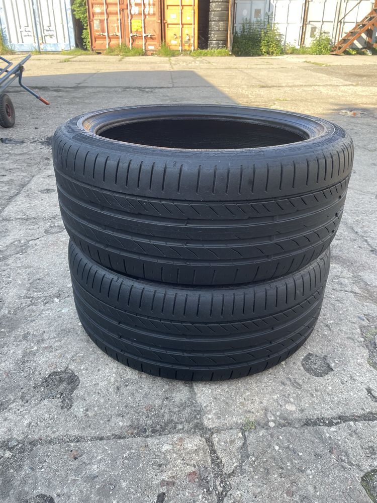 Opony Continental 235/40R18 ContiSportContact 5 - 2szt uzywane letnie