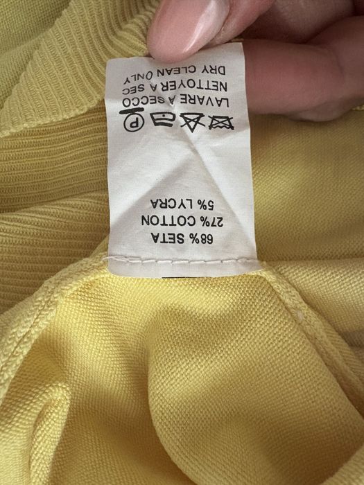 Sweter komplet Bliźniak jedwabny  kardigan i bluzka rozmiar XL