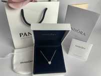 Pandora підвіска блискуче серце з ореолом