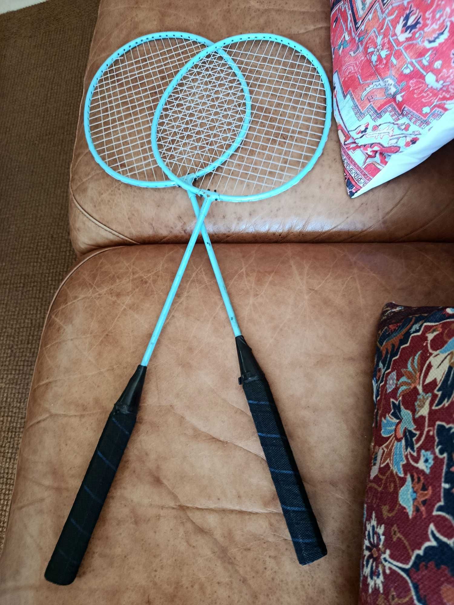 Raquetes Badminton Azuis