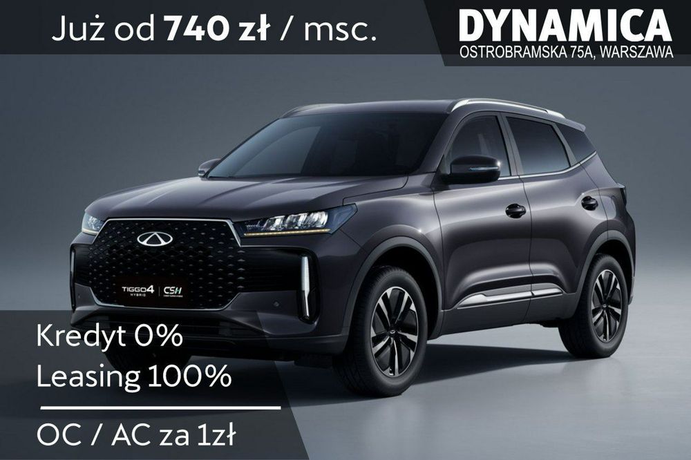 Chery Tiggo 4 PRESTIGE - 163KM - Rocznik 2025