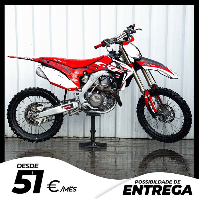 HONDA CRF 450 INJEÇÃO ATÉ 51€/MÊS